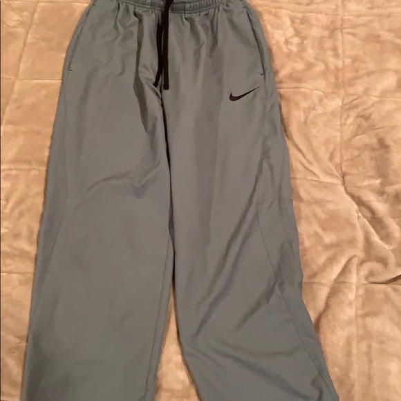 gray nike pants